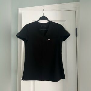 Figs top xxs black